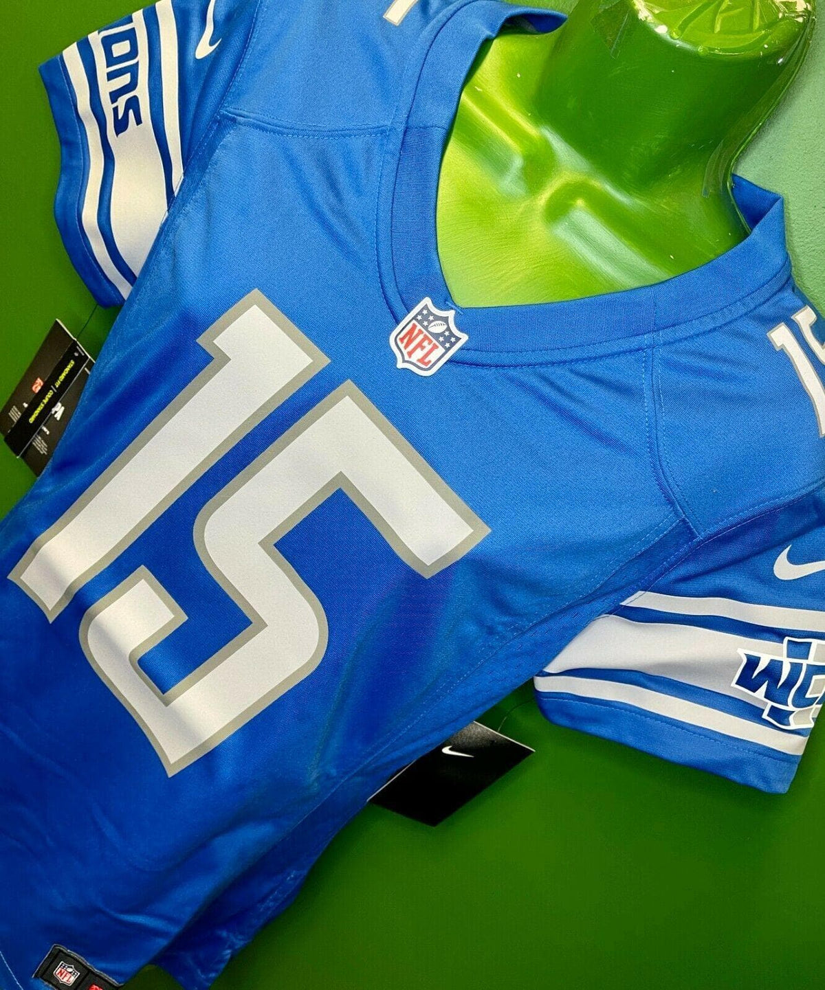 NFL Detroit Lions Golden Tate #15 Game Jersey Women's Small NWT