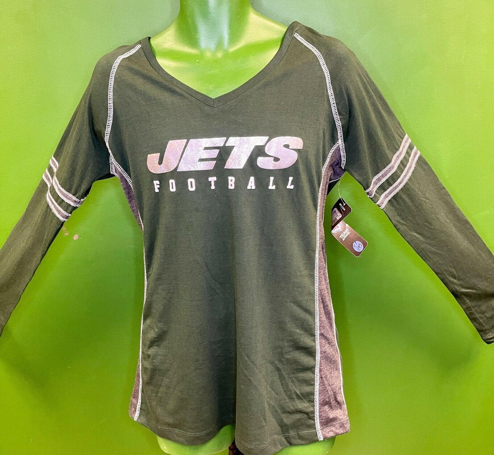 NFL New York Jets Majestic L-S Women's T-Shirt Women's 4XL NWT