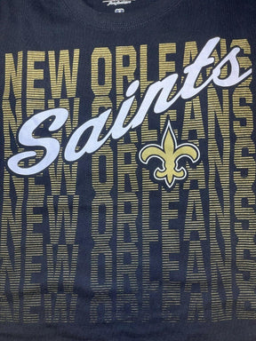 NFL New Orleans Saints Majestic Women's Plus Size T-Shirt Large NWT