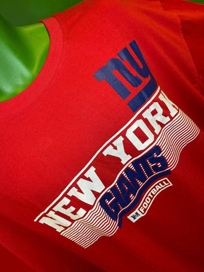 NFL New York Giants Majestic Red Cotton T-Shirt Men's 4X-Large NWT