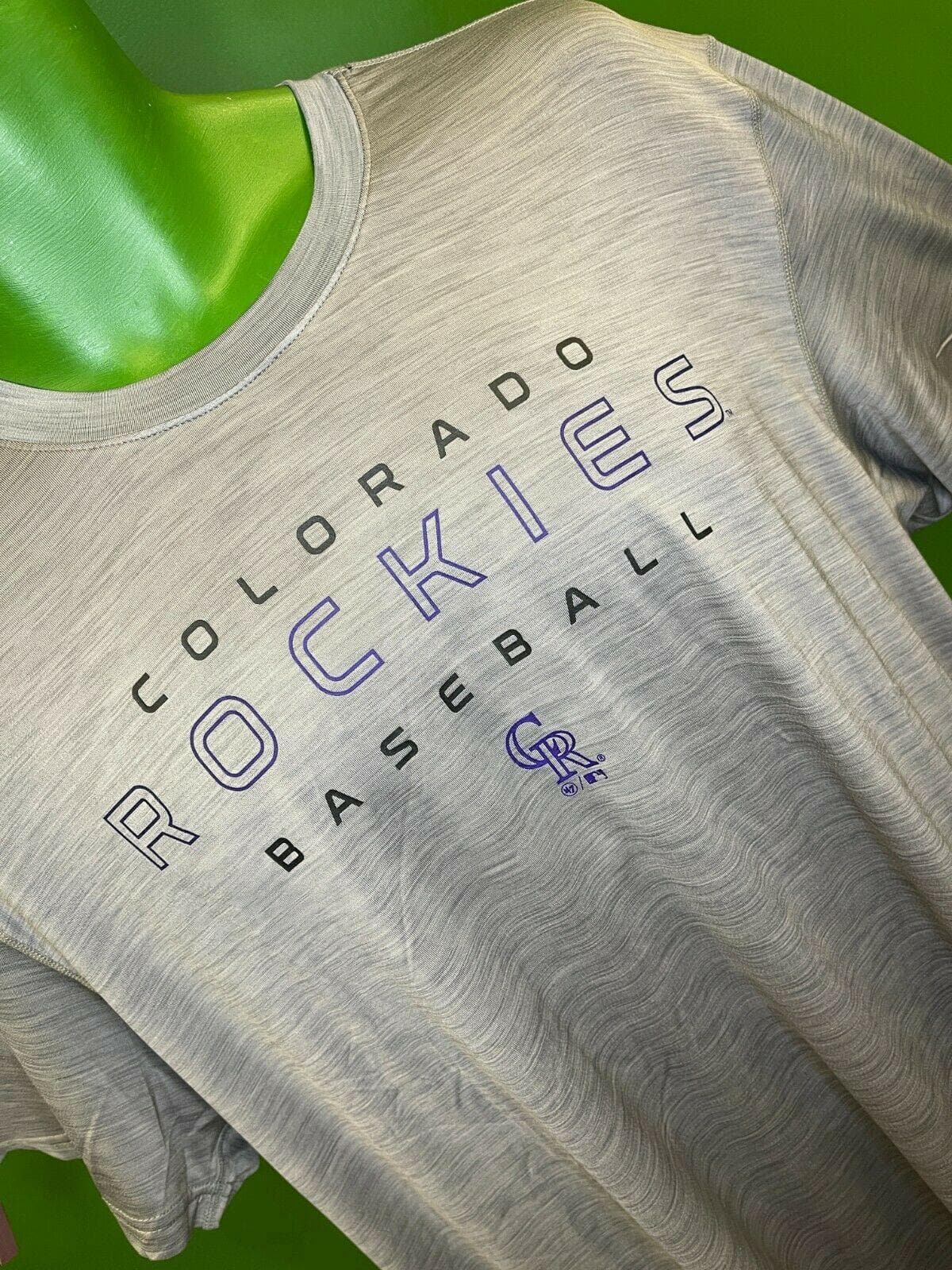 MLB Colorado Rockies '47 Grey T-Shirt Men's X-Large NWT