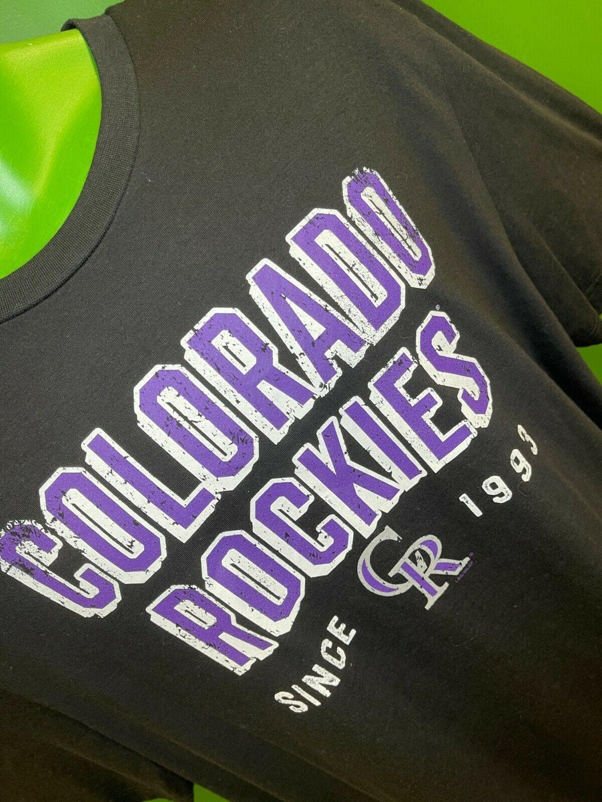 MLB Colorado Rockies Black T-Shirt Men's X-Large NWT