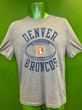 NFL Denver Broncos Majestic Grey T-Shirt Men's Small NWT