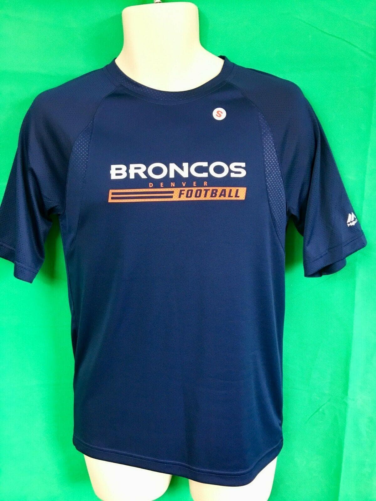 NFL Denver Broncos Majestic Cool Base T-Shirt Men's Small NWT