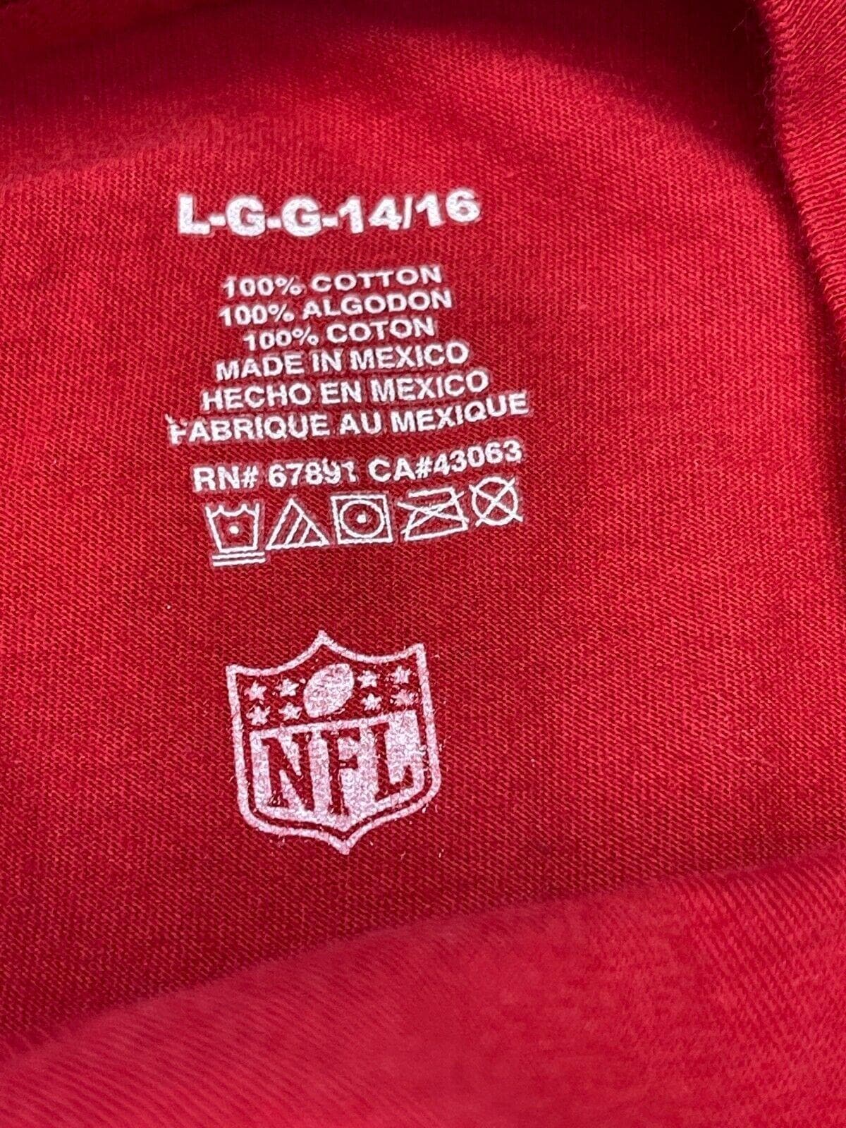NFL Tampa Bay Buccaneers Tom Brady #12 T-Shirt Youth Large 14-16
