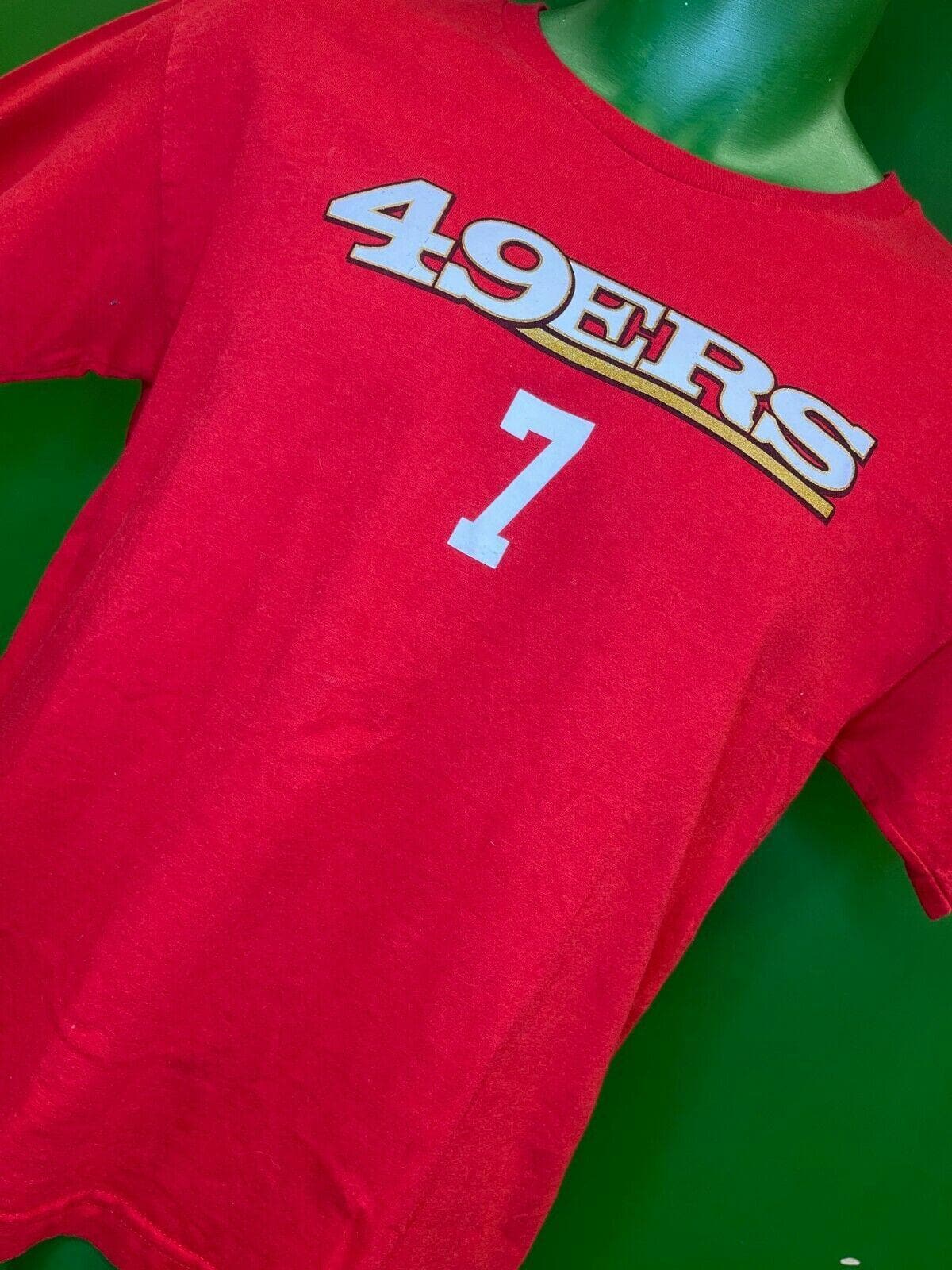 NFL San Francisco 49ers Colin Kaepernick #7 T-Shirt Youth Large 14-16