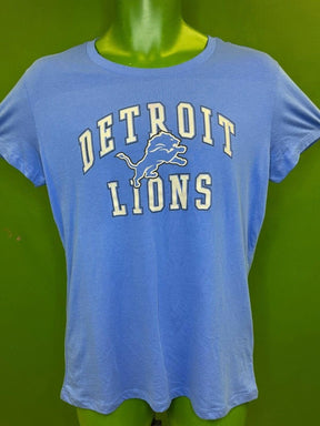 NFL Detroit Lions Majestic V-Neck T-Shirt Women's Large