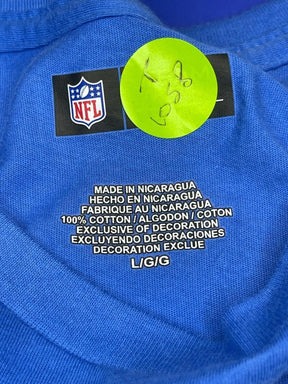 NFL Detroit Lions Majestic V-Neck T-Shirt Women's Large