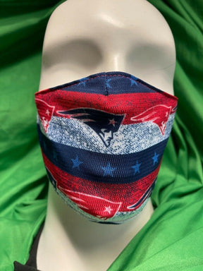 NFL New England Patriots USA Patriotic Face Cover Mask Around Head NWT
