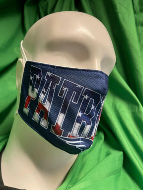 NFL New England Patriots USA Patriotic Face Cover Mask Around Head NWT