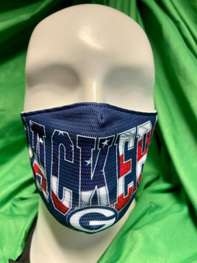 NFL Green Bay Packers Patriotic USA Face Cover Mask Twin Elastic Around Head NWT
