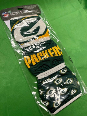 NFL Green Bay Packers Set of 3 FOCO Face Masks Covering NWT