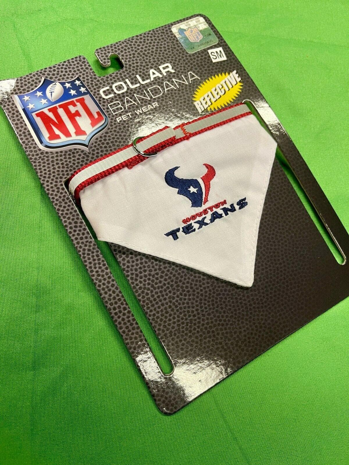 NFL Houston Texans Pet Collar Bandana Size Small NWT