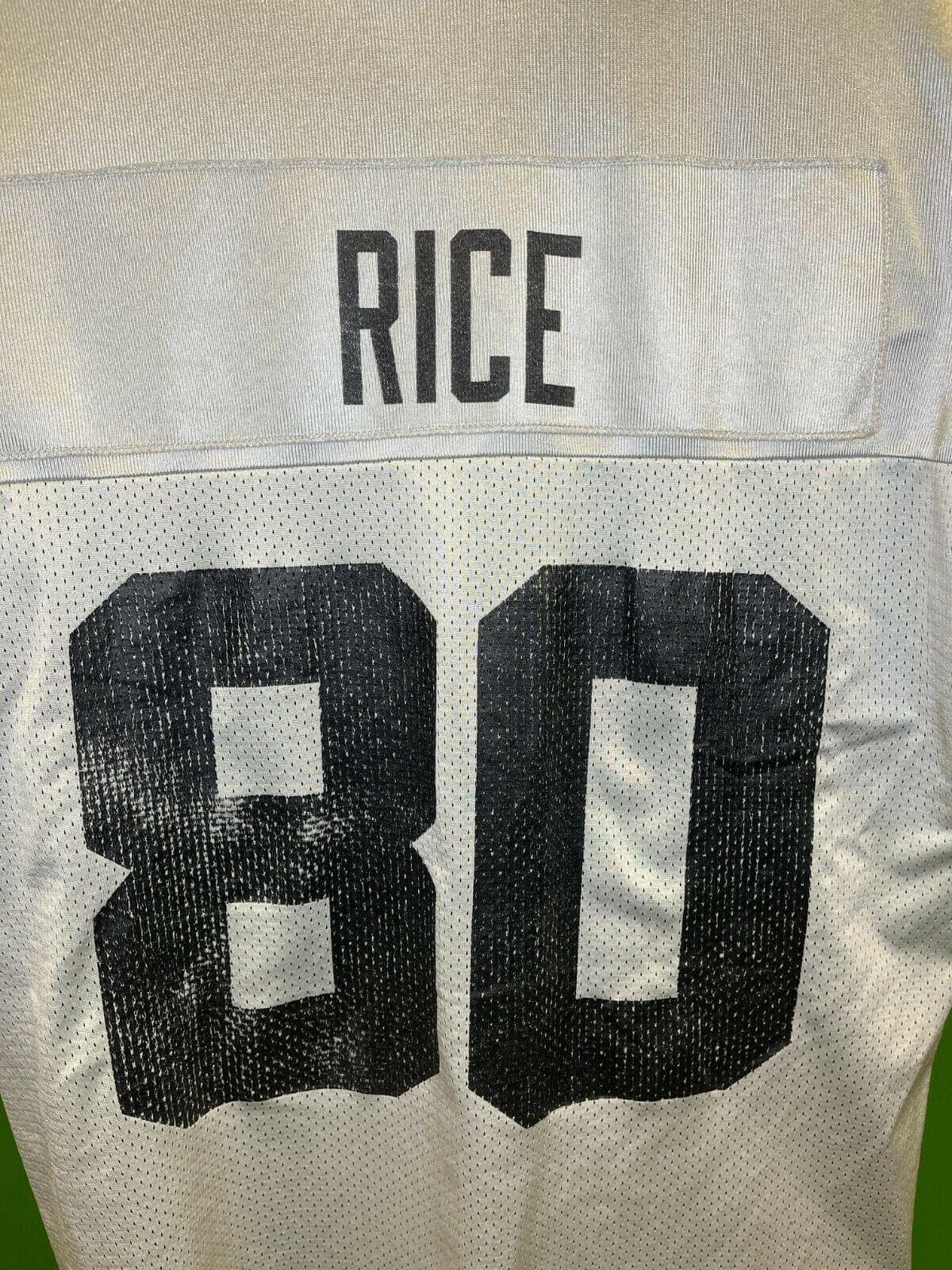 NFL Las Vegas Raiders Jerry Rice #80 Jersey Men's Medium