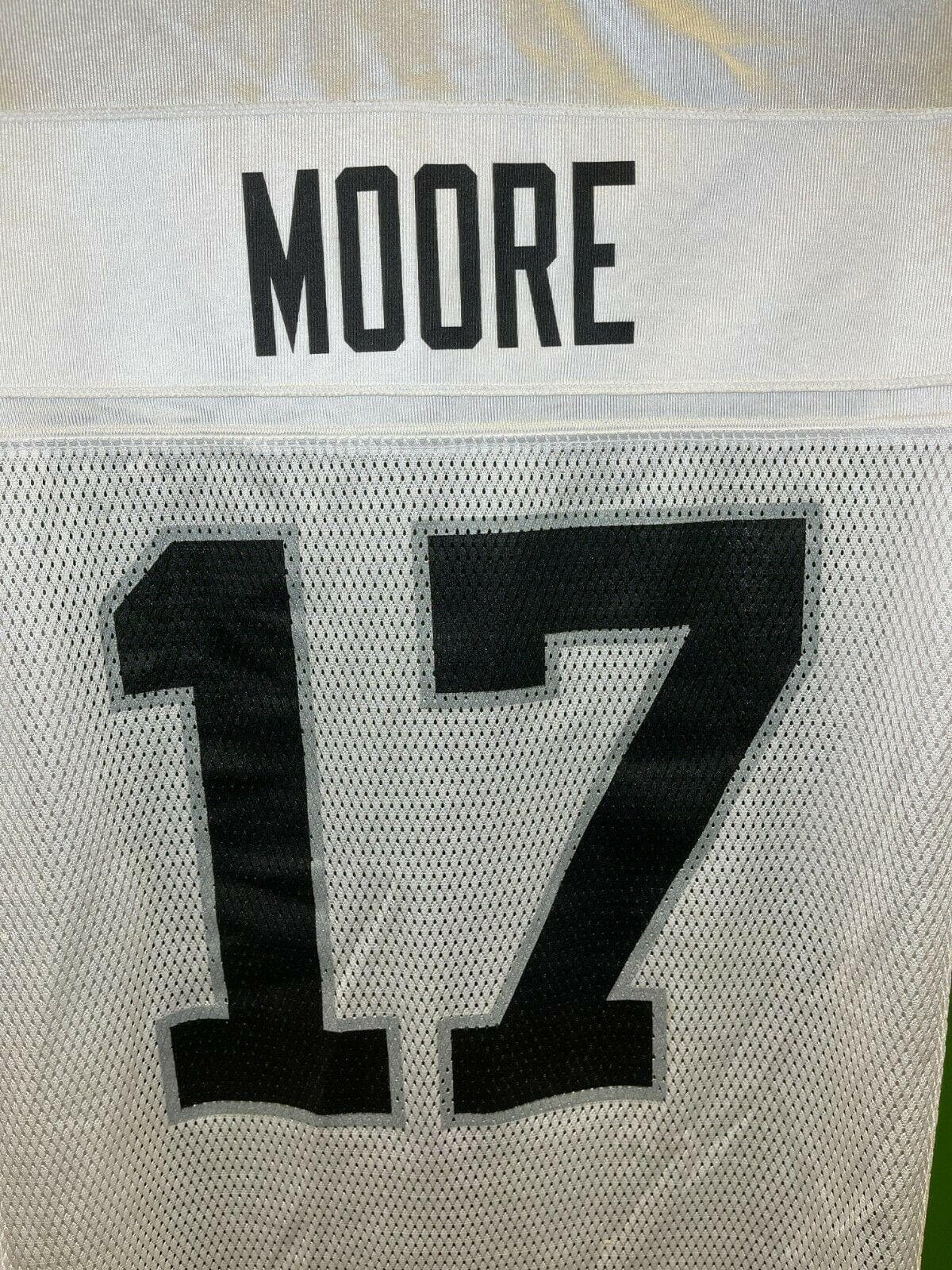 NFL Las Vegas Raiders Denarius Moore #17 Reebok Jersey Men's Medium