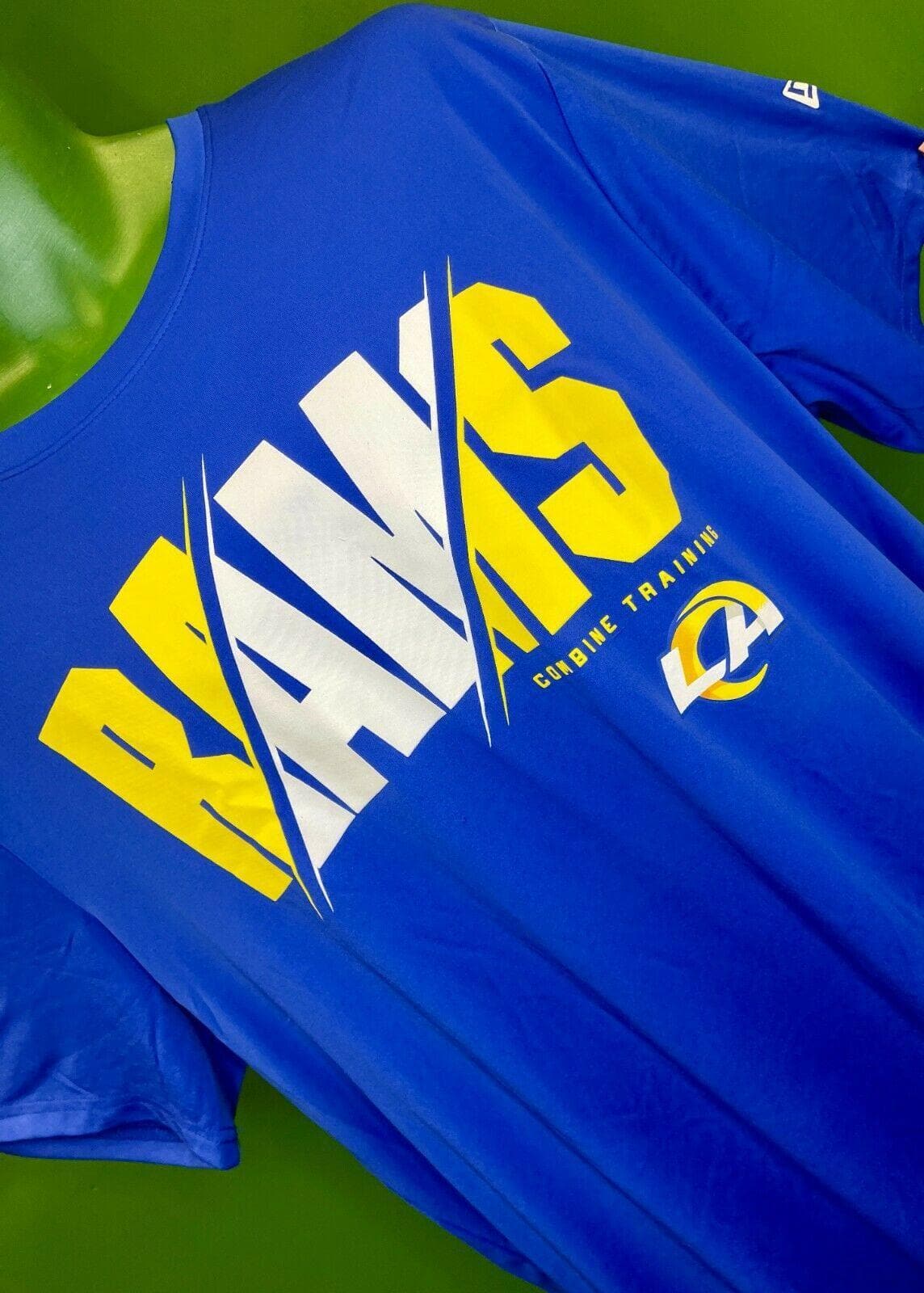 NFL Los Angeles Rams New Era Wicking T-Shirt Men's X-Large NWT