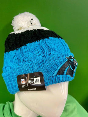 NFL Carolina Panthers New Era Woolly Bobble Hat Women's OSFA NWT