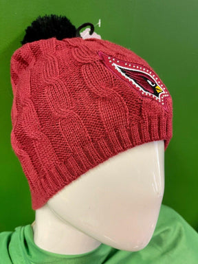 NFL Arizona Cardinals Cable Knit Woolly Hat Women's OSFA NWT