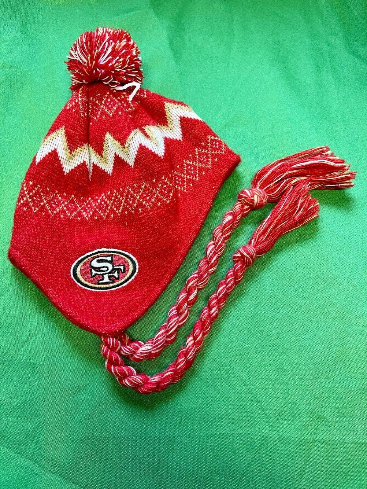 NFL San Francisco 49ers Nordic Style Woolly Bobble Hat Toddler 2T-4T