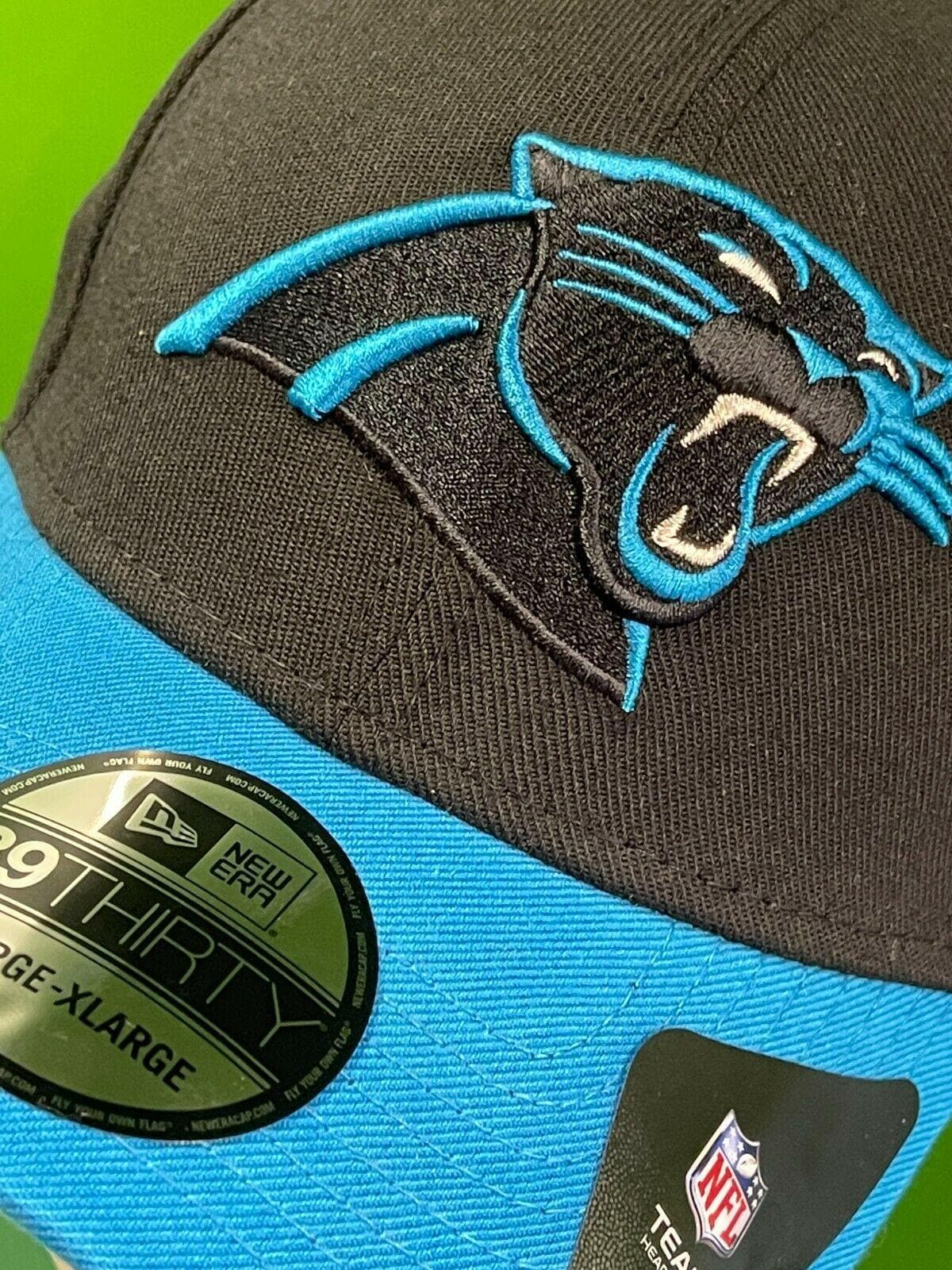 NFL Carolina Panthers New Era 39THIRTY Team Classics Cap Hat L-XL NWT