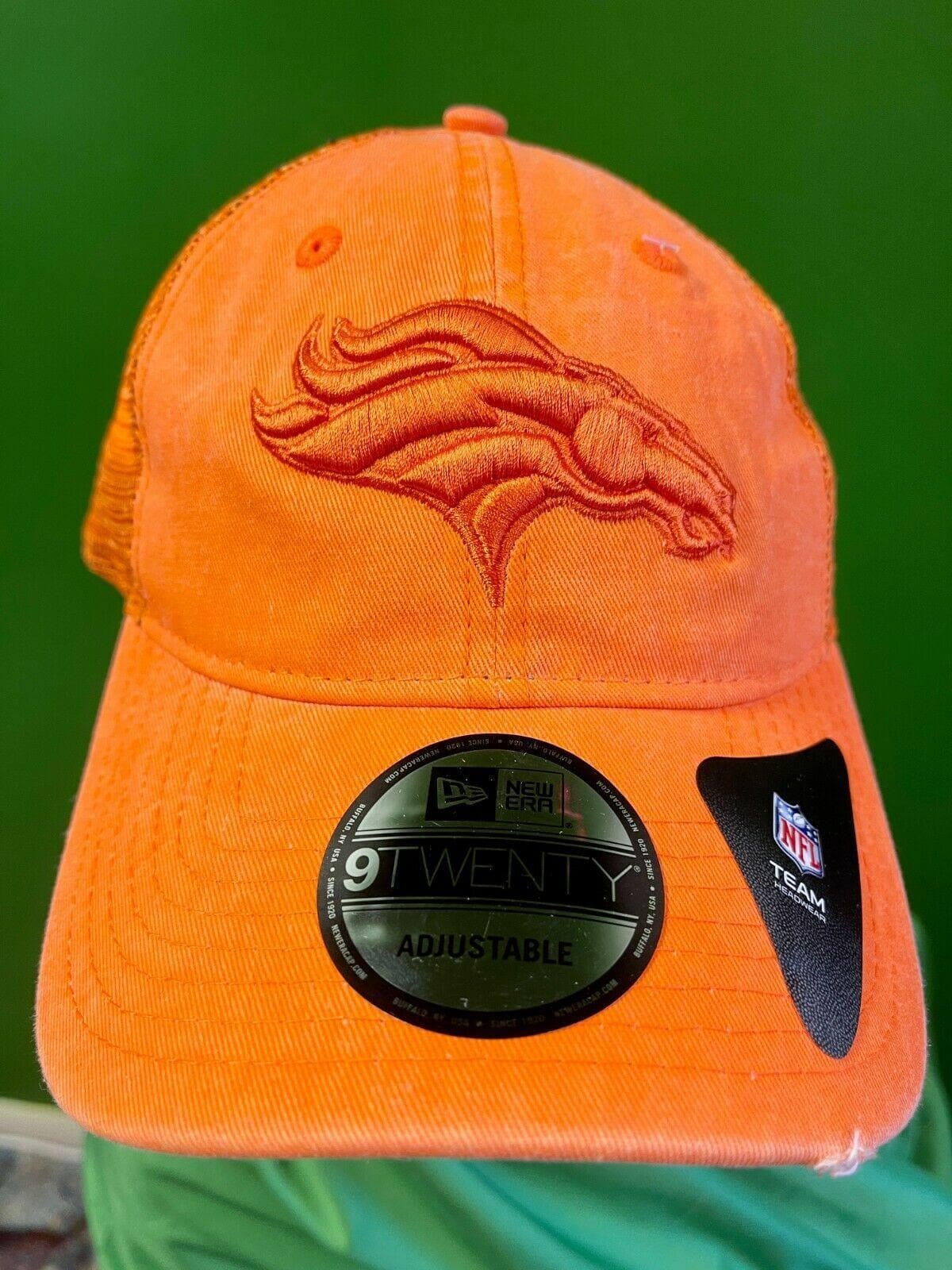 NFL Denver Broncos New Era 9TWENTY Tonal Washed Trucker Cap/Hat OSFA NWT
