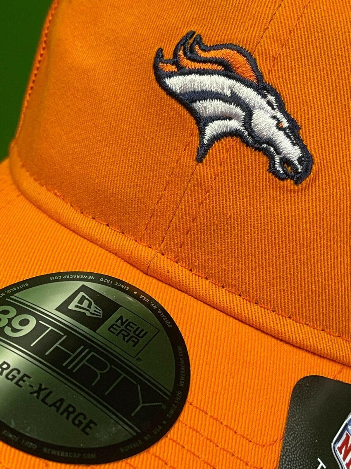 NFL Denver Broncos New Era 39THIRTY Team Precision Cap Hat L-XL NWT