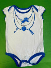 NFL Detroit Lions Bodysuit/Vest Girls' White 6-9 months