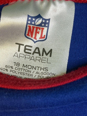 NFL New York Giants Bodysuit/Vest Girls' Blue Toddler 18 months
