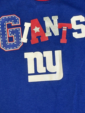 NFL New York Giants Bodysuit/Vest Girls' Blue 6-9 months