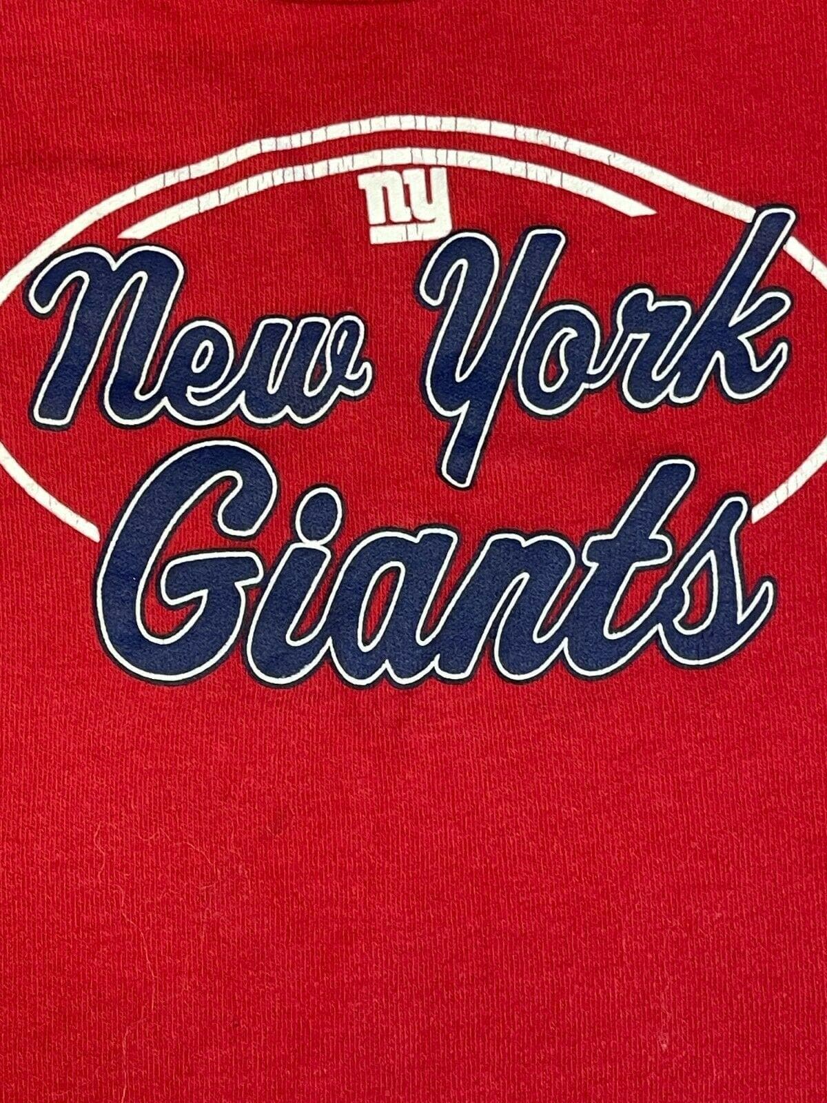 NFL New York Giants Red Bodysuit/Vest 3-6 months