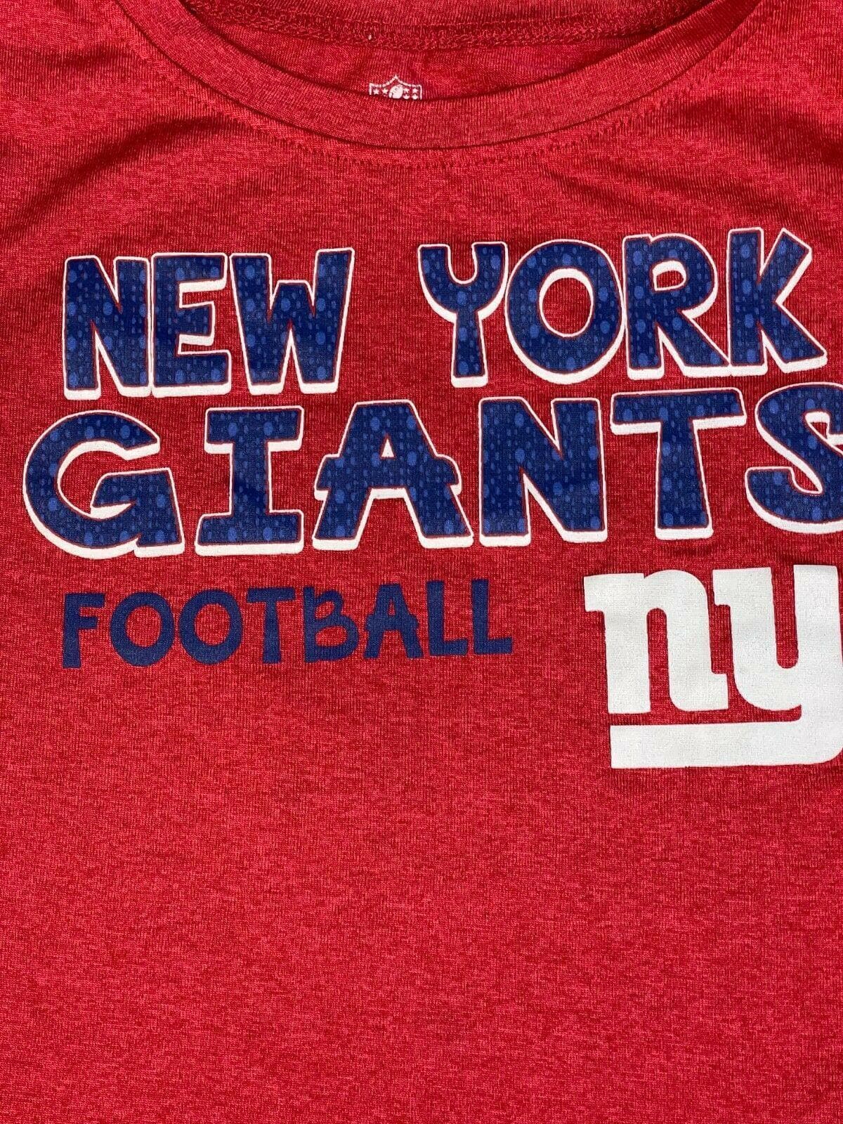 NFL New York Giants Wicking Style T-Shirt Toddler 4T