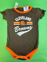 NFL Cleveland Browns Bodysuit/Vest Brown Girls' 18 months