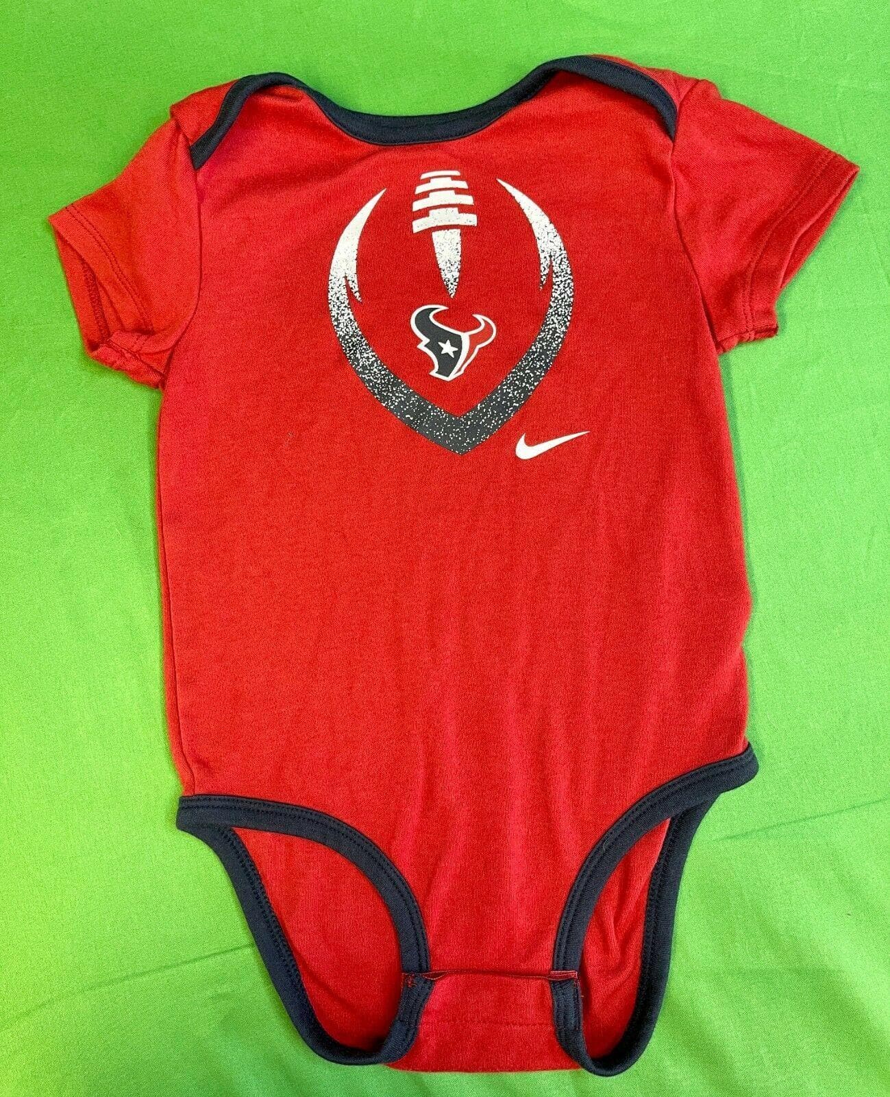 NFL Houston Texans Bodysuit/Vest Red 24 months