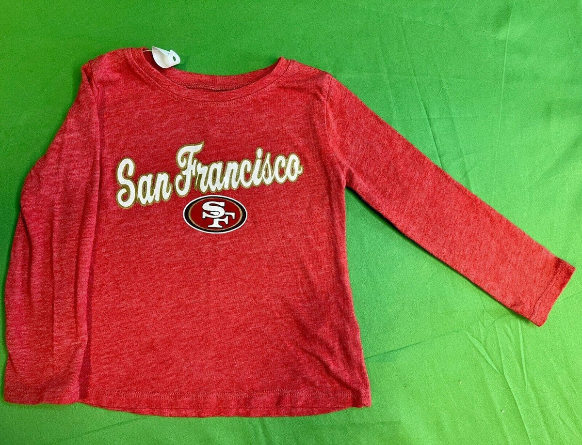NFL San Francisco 49ers L-S T-Shirt Toddler 2T Chest 20"