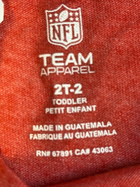NFL San Francisco 49ers L-S T-Shirt Toddler 2T Chest 20"
