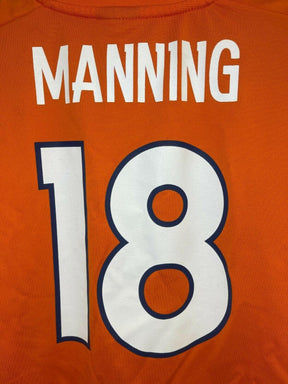 NFL Denver Broncos Manning #18 Jersey Top Youth X-Large 18-20 (40")