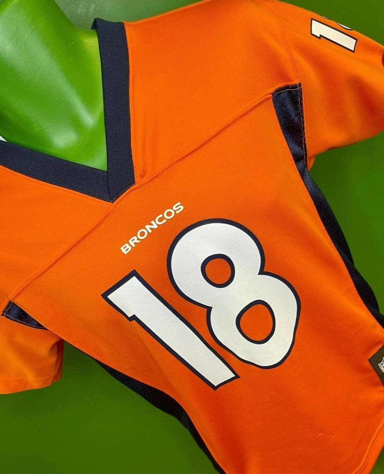 NFL Denver Broncos Peyton Manning #18 Jersey Youth Medium 10-12 (34")