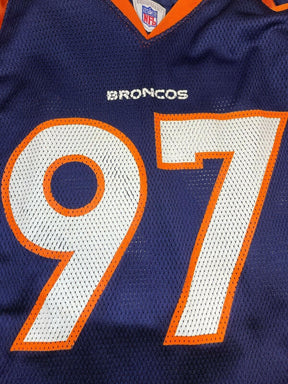 NFL Denver Broncos Simeon Rice #97 Reebok Jersey Men's X-Large (52")
