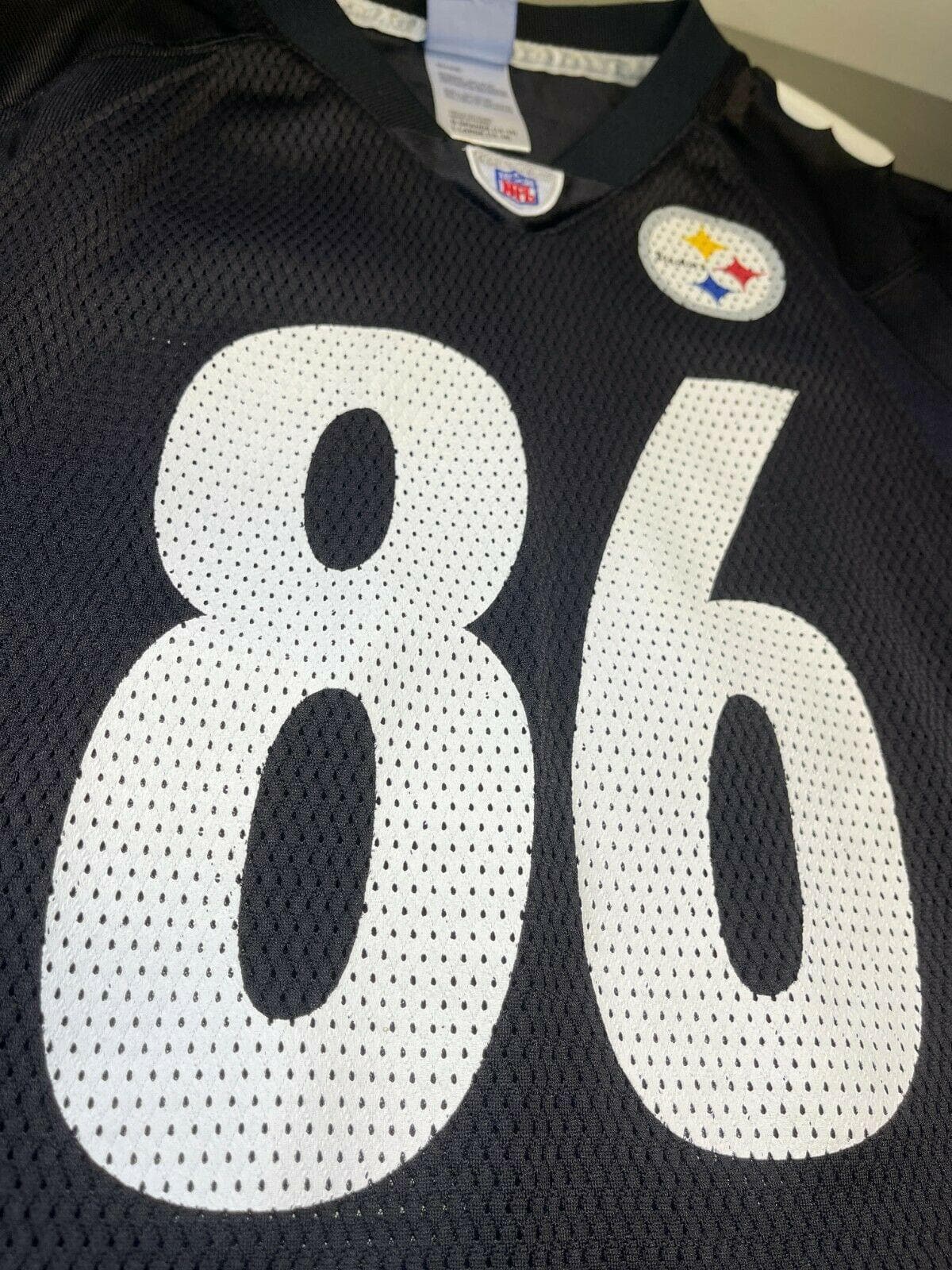 NFL Pittsburgh Steelers Hines Ward #86 Reebok Jersey Youth Large 14-16 38"