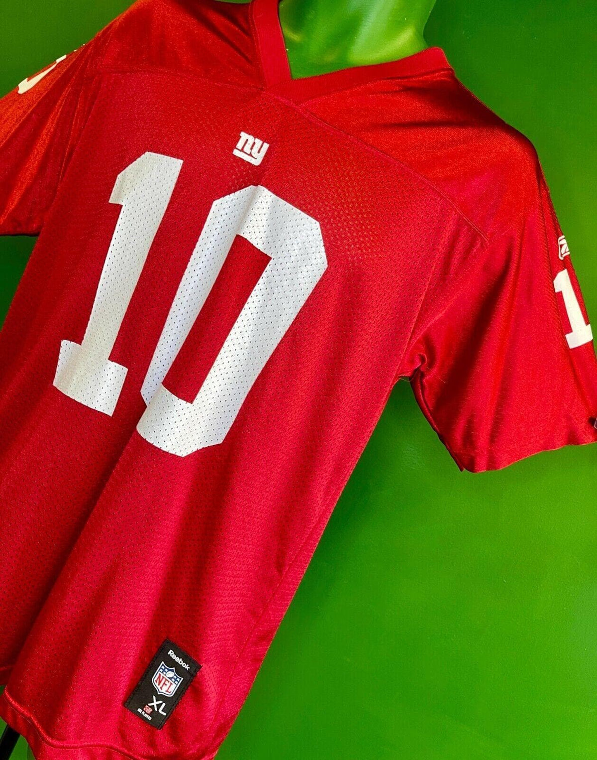 NFL New York Giants Eli Manning #10 Reebok Jersey Youth X-Large 18-20 (40")