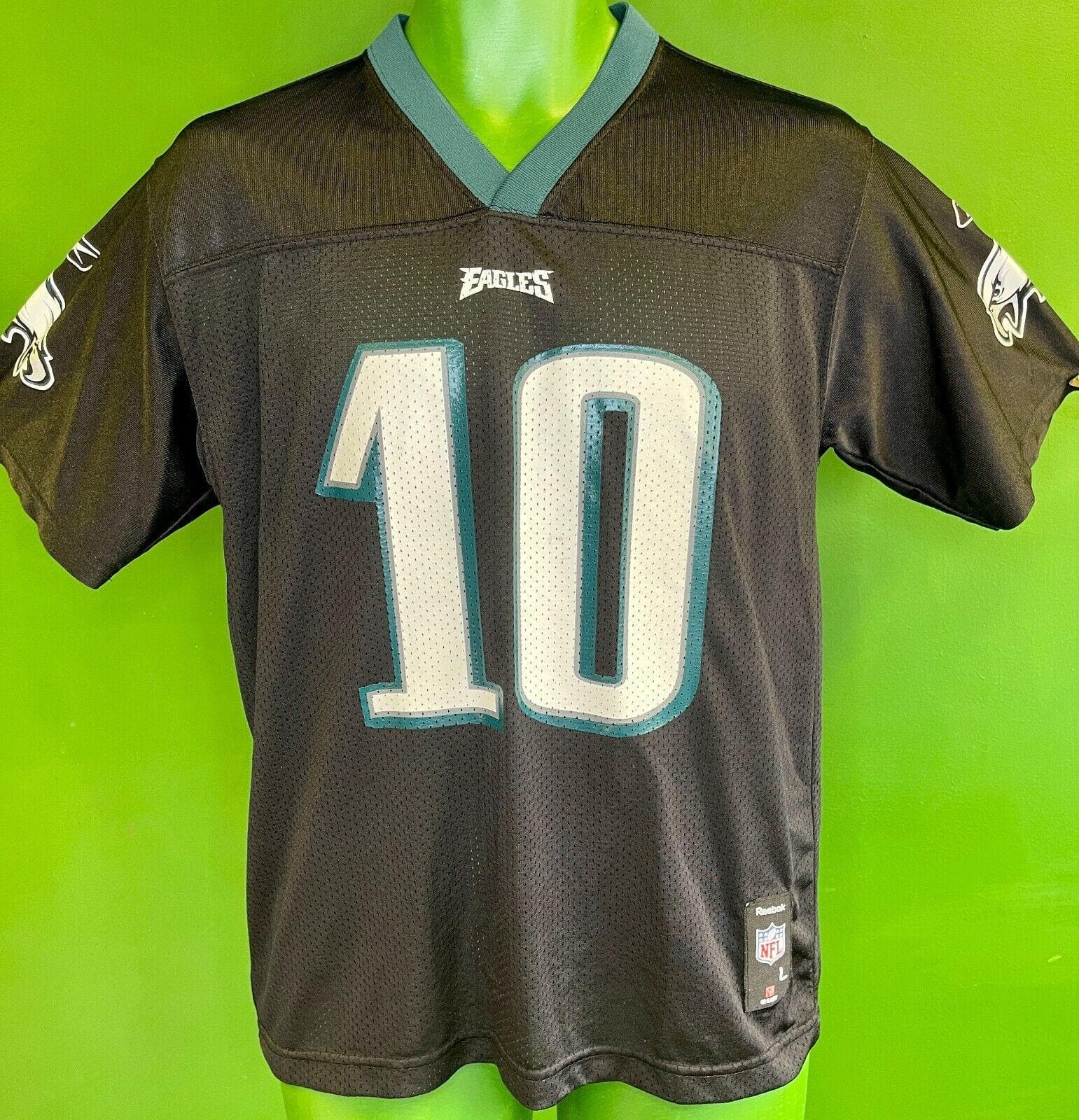 10 DeSean Jackson Philadelphia Eagles Black NFL Jersey (Youth Medium 10-12)