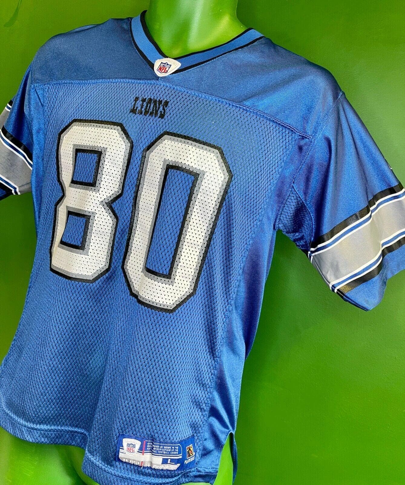 NFL Detroit Lions Charles Rogers #80 Reebok Jersey Youth Large 14-16 (38")