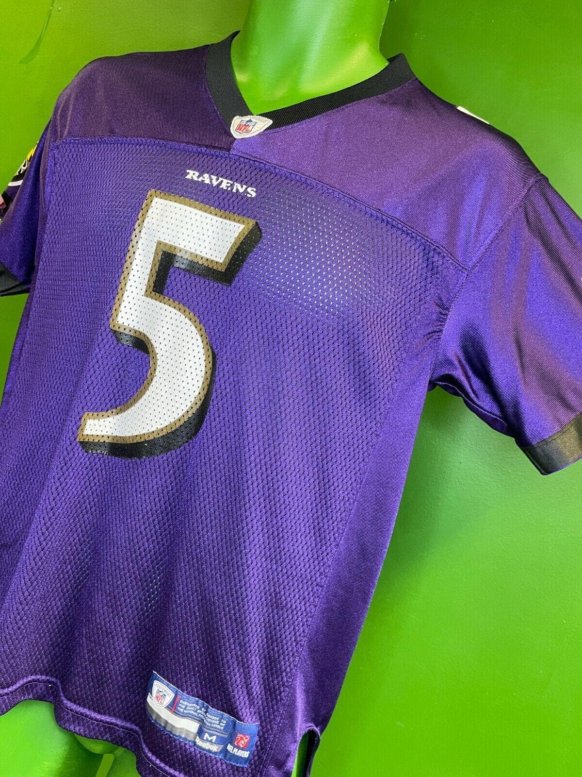 Baltimore Ravens, NFL Jersey, Flacco 5, Reebok, Youth XL, Purple