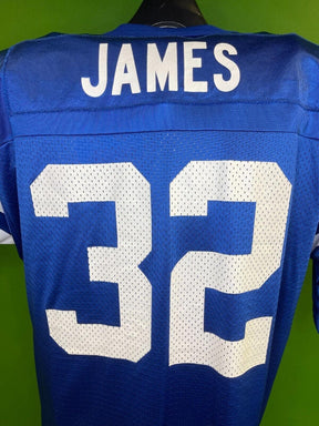 NFL Indianapolis Colts James #32 Vintage Champion Jersey Men's X-Large 54"