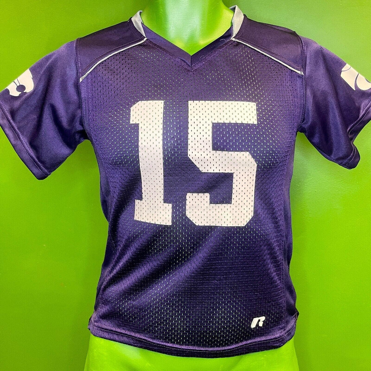 NCAA Kansas State Wildcats #15 Russell Jersey Youth Small 6-7 (30")