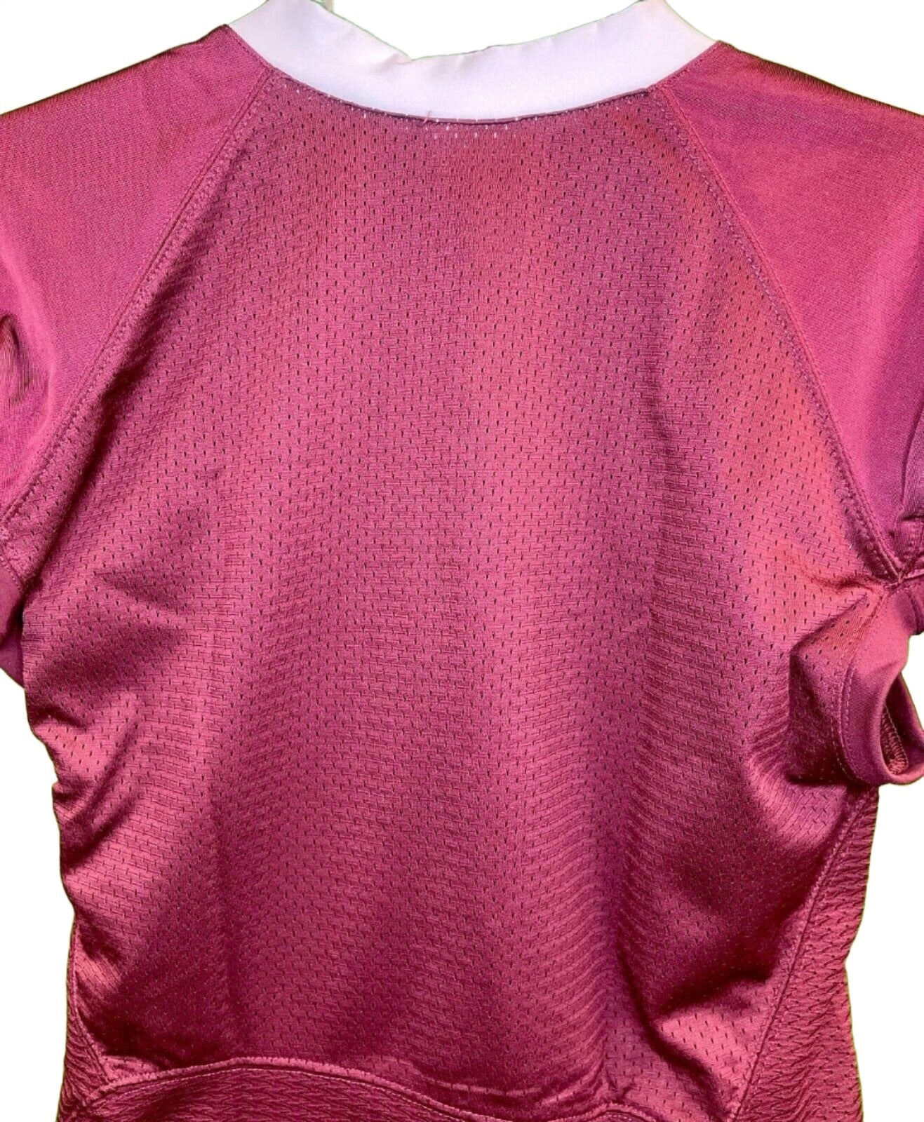 American Football Alleson Burgundy Jersey Youth Large