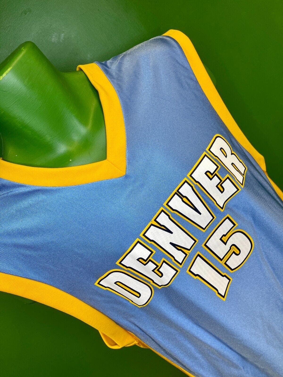 NBA Denver Nuggets Carmelo Anthony #15 Basketball Jersey Men's Medium 42"