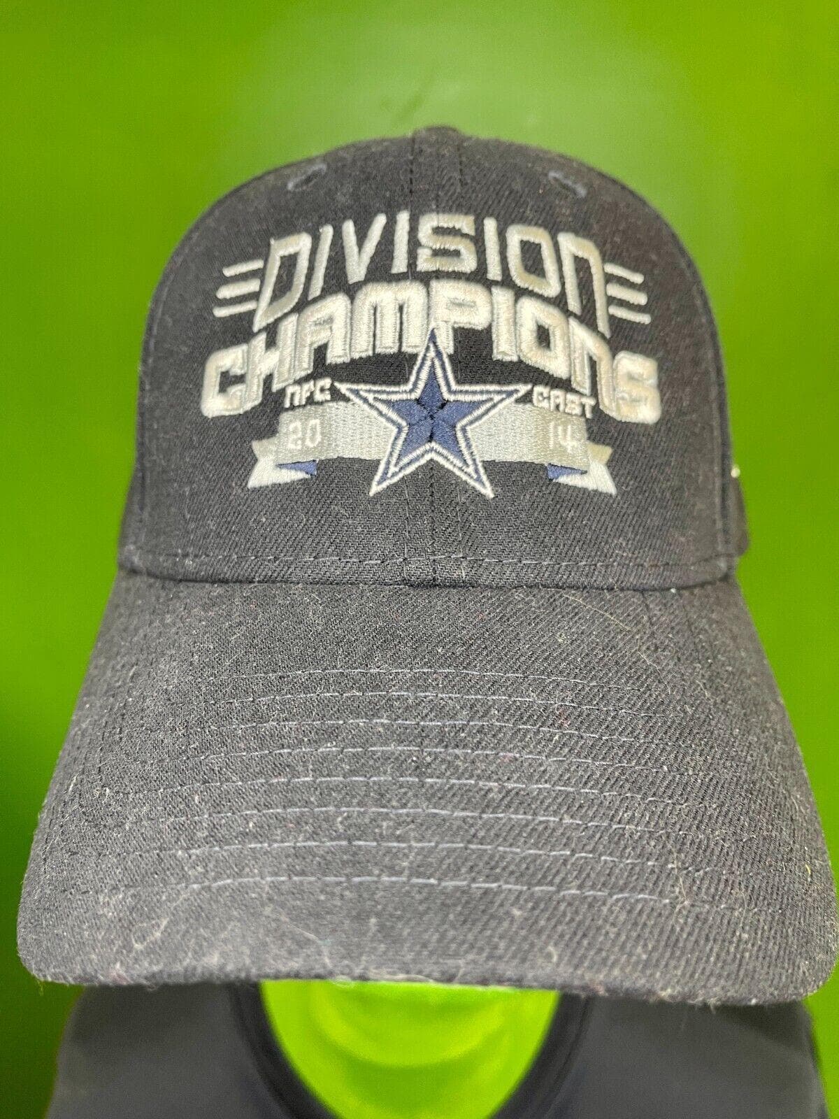NFL Dallas Cowboys New Era 9FORTY Baseball Cap Hat 2014 Div Champs OSFM