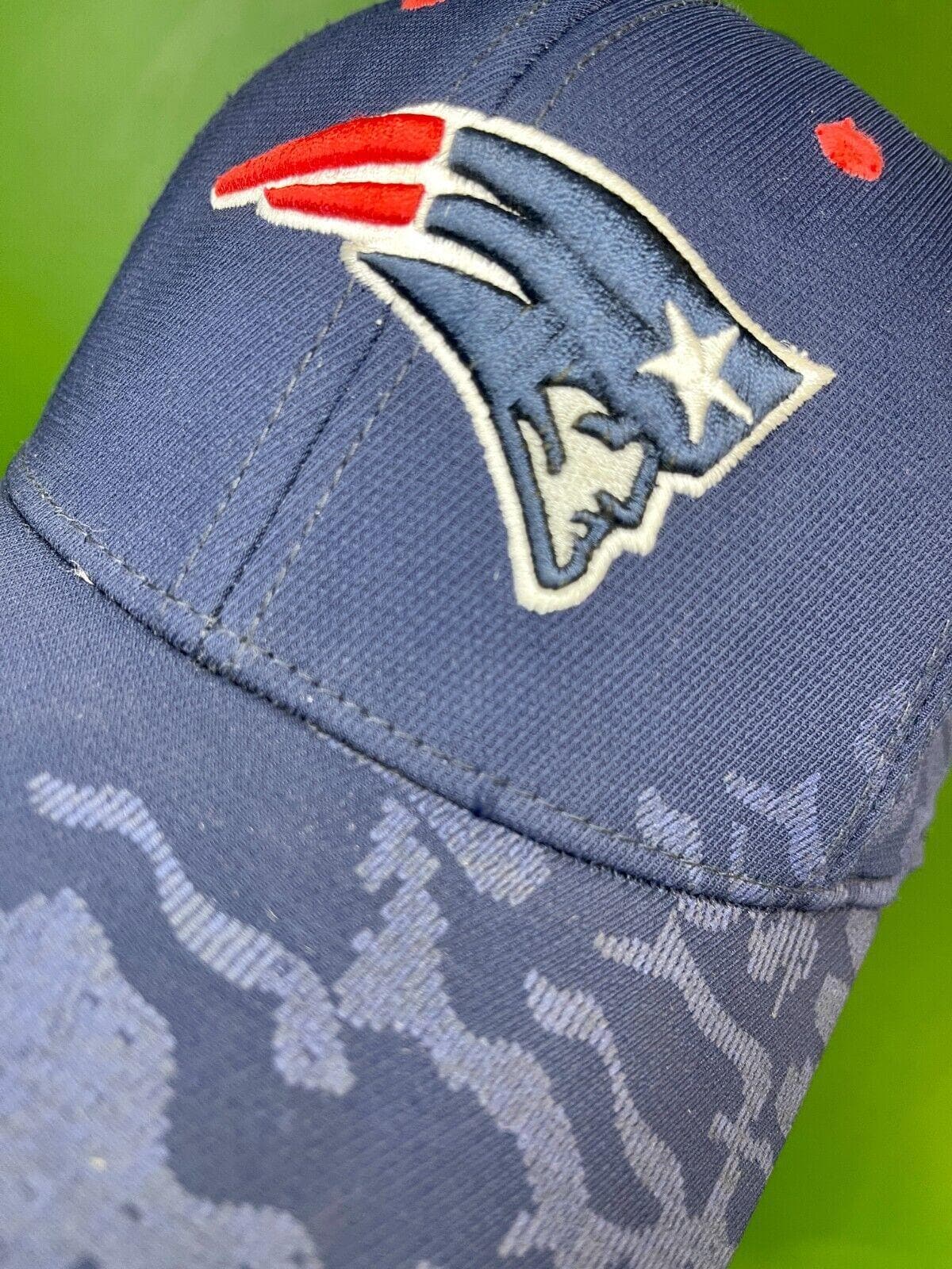 NFL New England Patriots Baseball Hat Cap Camo Peak OSFA Youth