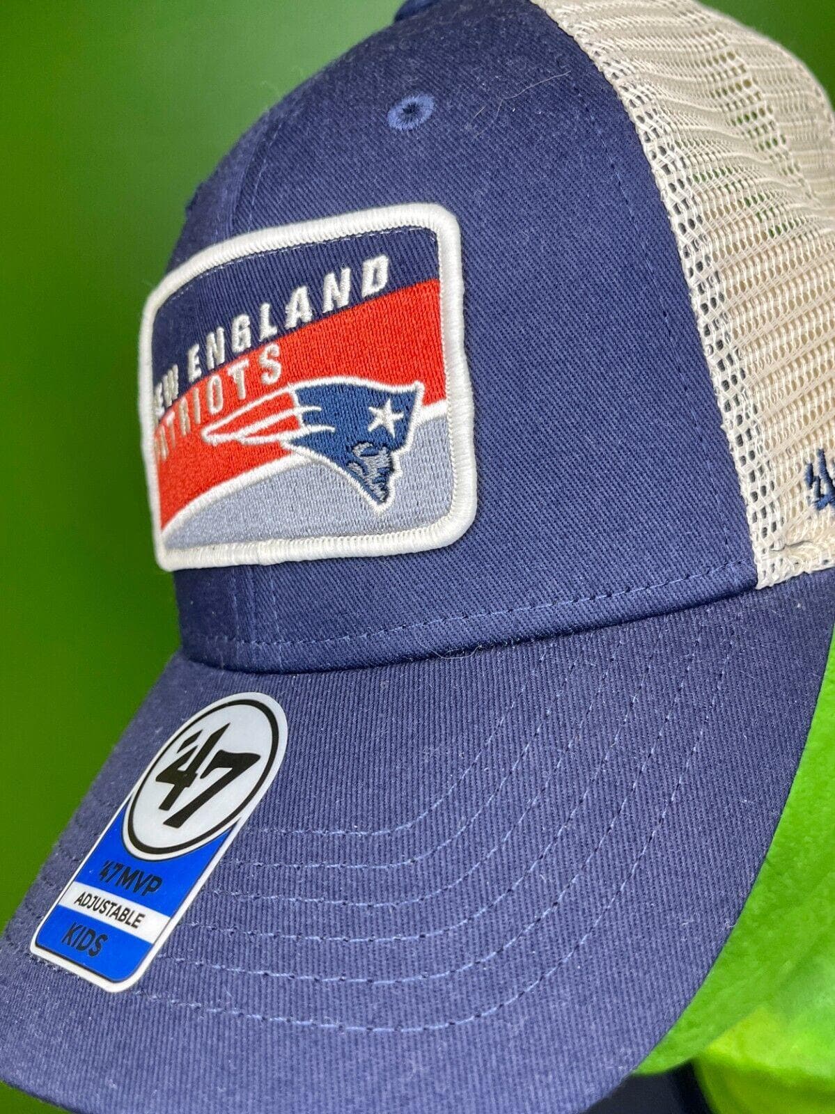 NFL New England Patriots '47 Brand Trucker Cap Youth OSFA NWT - End Zone Kit